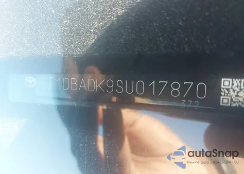 2025 Toyota Camry Xle from USA, damaged, VIN 4T1DBADK9SU017870